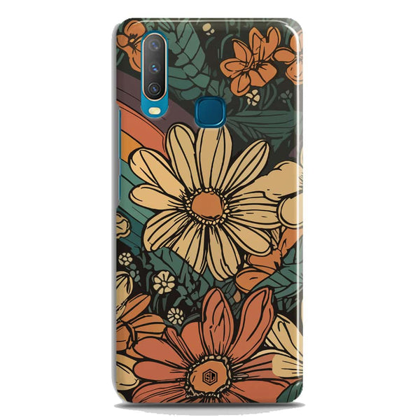 Groovy Bloom Garden - Hard Case - Matte Finish - Vivo Y12