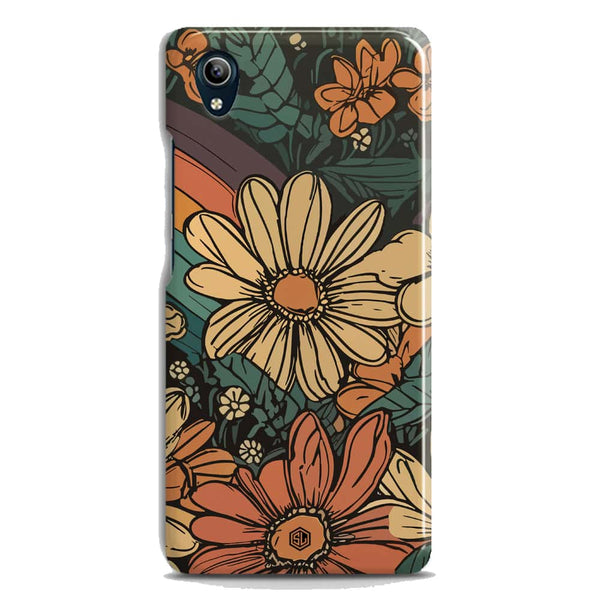 Groovy Bloom Garden - Hard Case - Matte Finish - Vivo Y1s
