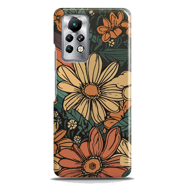 Groovy Bloom Garden - Hard Case - Matte Finish - Infinix Note 11 Pro