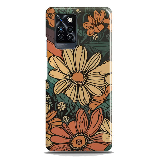 Groovy Bloom Garden - Hard Case - Matte Finish - Infinix Note 10 Pro