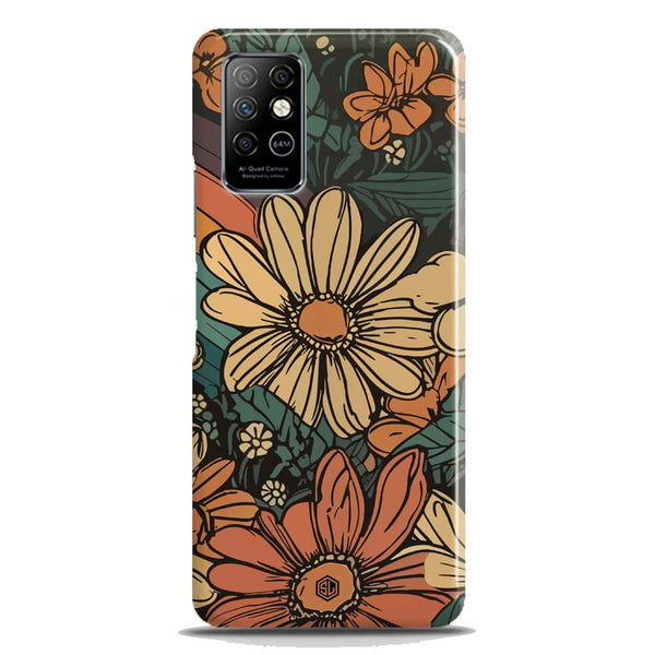 Groovy Bloom Garden - Hard Case - Matte Finish - Infinix Note 8