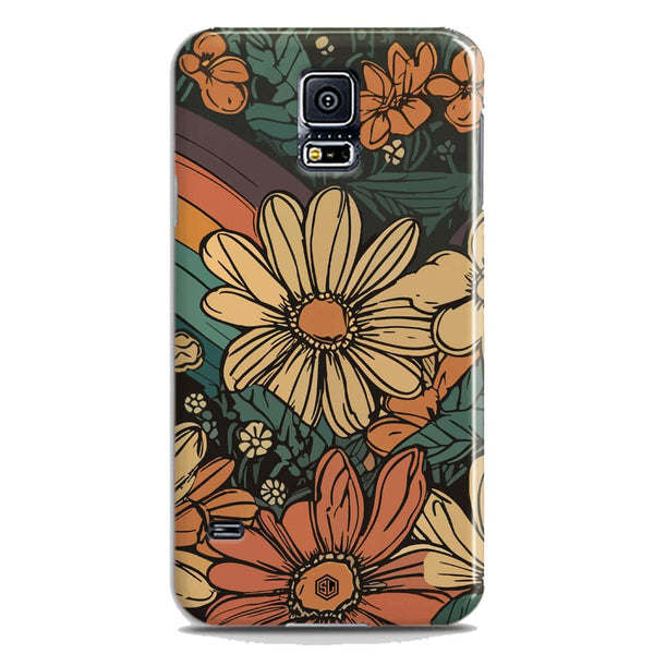 Groovy Bloom Garden - Hard Case - Matte Finish - Samsung Galaxy S5