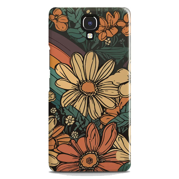 Groovy Bloom Garden - Hard Case - Matte Finish - Infinix Note 4