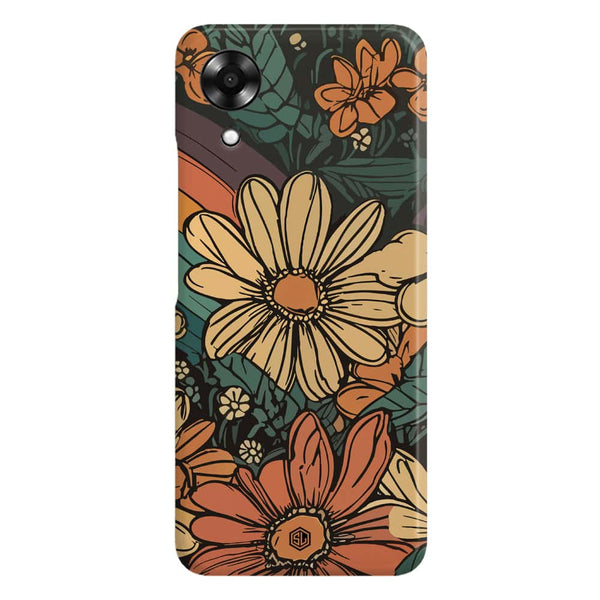 Groovy Bloom Garden - Hard Case - Matte Finish - Infinix Hot 12i