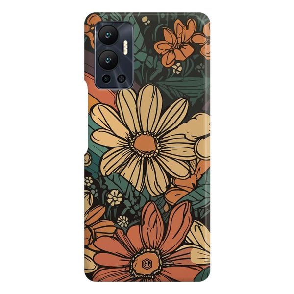 Groovy Bloom Garden - Hard Case - Matte Finish - Infinix Hot 12