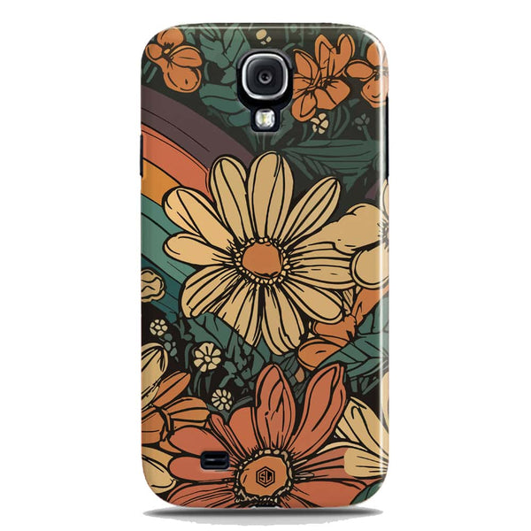 Groovy Bloom Garden - Hard Case - Matte Finish - Samsung Galaxy S4