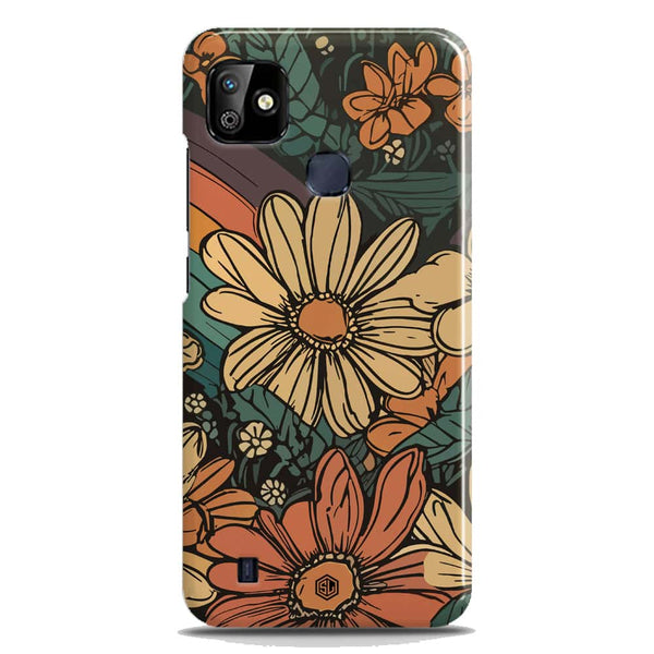 Groovy Bloom Garden - Hard Case - Matte Finish - Infinix Smart HD 2021