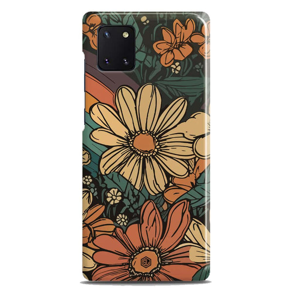 Groovy Bloom Garden - Hard Case - Matte Finish - Samsung Galaxy Note 10 Lite