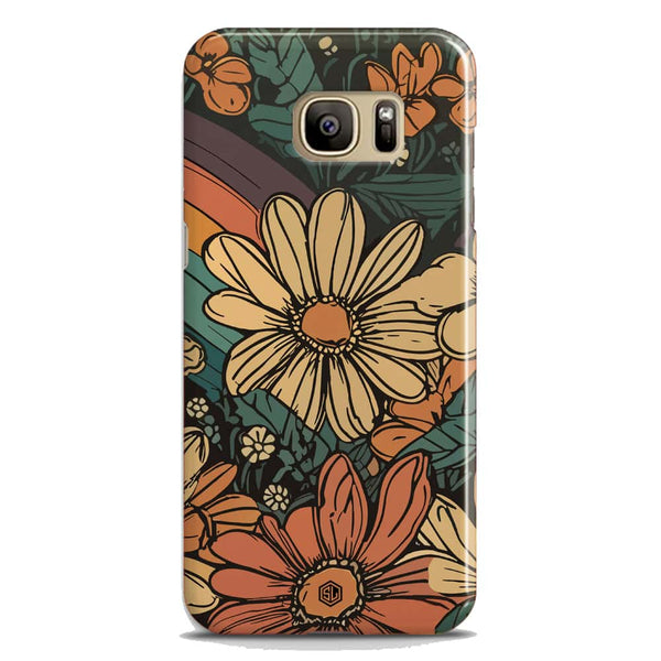 Groovy Bloom Garden - Hard Case - Matte Finish - Samsung Galaxy Note 7