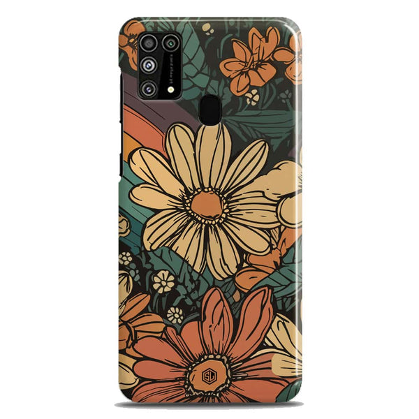 Groovy Bloom Garden - Hard Case - Matte Finish - Samsung Galaxy M31