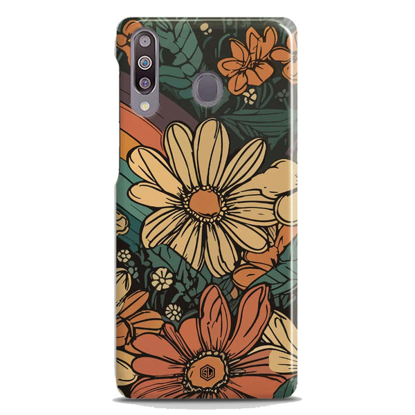 Groovy Bloom Garden - Hard Case - Matte Finish - Samsung Galaxy M30