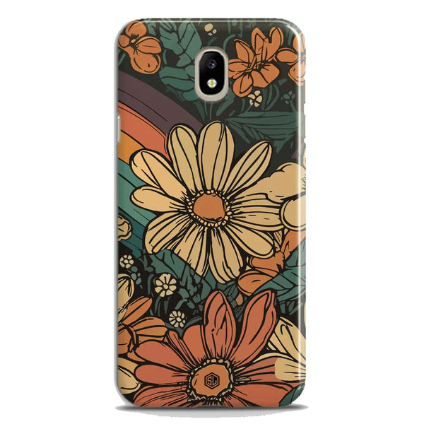 Groovy Bloom Garden - Hard Case - Matte Finish - Samsung Galaxy J5 Pro 2017 / J5 2017 / J530