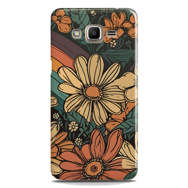 Groovy Bloom Garden - Hard Case - Matte Finish - Samsung Galaxy J5 2015
