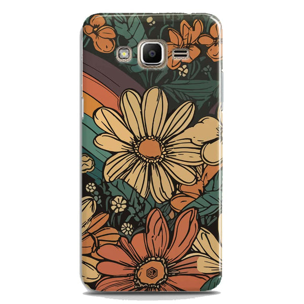 Groovy Bloom Garden - Hard Case - Matte Finish - Samsung Galaxy J3 2016 / J320