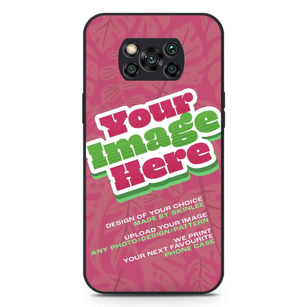 Customized Case Design Custom Photo Phone Case - Upload Your Photo - Xiaomi Poco X3