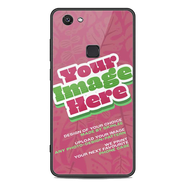 Customized Case Design Custom Photo Phone Case - Upload Your Photo - Vivo V7