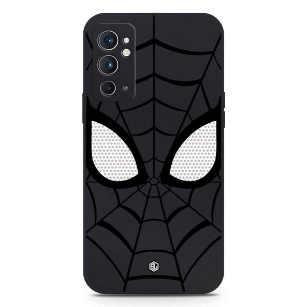 Cool Spider Design Soft Phone Case - Silica Gel Case - Black - OnePlus 9RT 5G