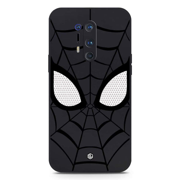 Cool Spider Design Soft Phone Case - Silica Gel Case - Black - OnePlus 8 Pro
