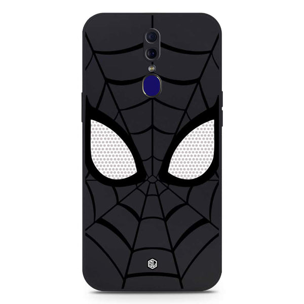 Cool Spider Design Soft Phone Case - Silica Gel Case - Black - Oppo F11