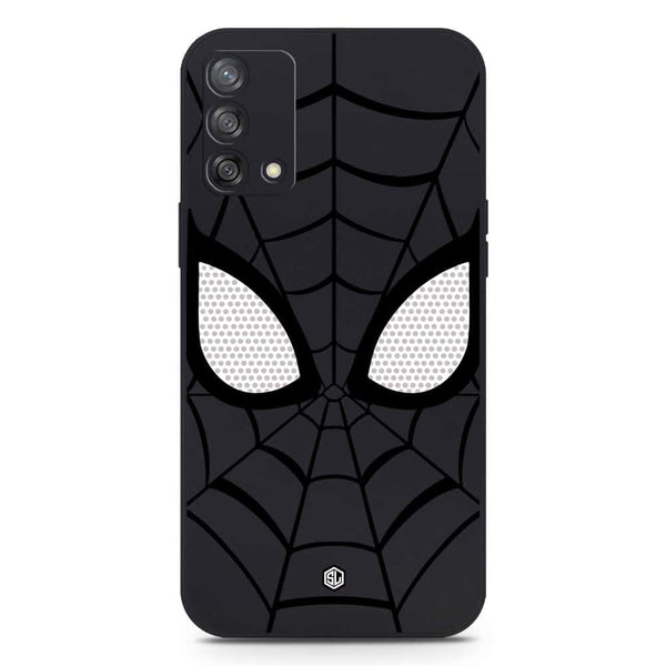 Cool Spider Design Soft Phone Case - Silica Gel Case - Black - Oppo A95