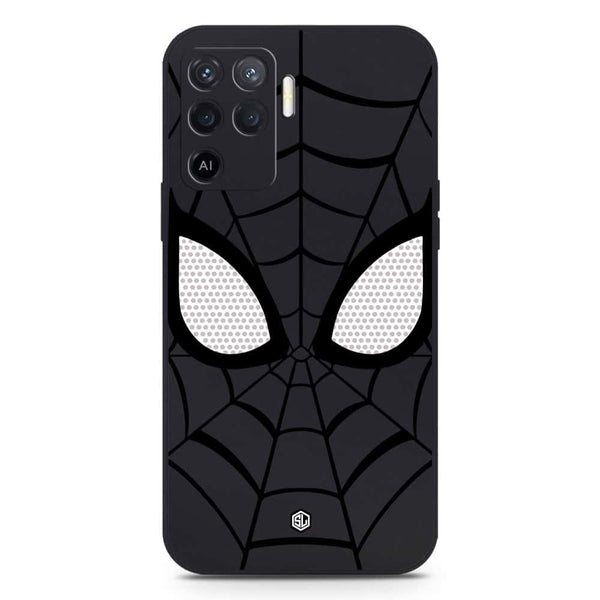 Cool Spider Design Soft Phone Case - Silica Gel Case - Black - Oppo A94