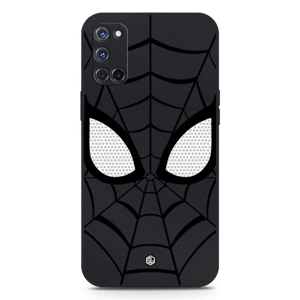 Cool Spider Design Soft Phone Case - Silica Gel Case - Black - Oppo A72
