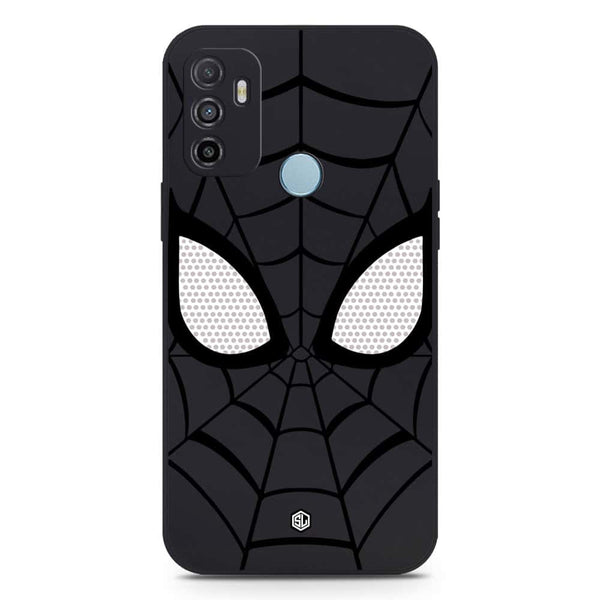Cool Spider Design Soft Phone Case - Silica Gel Case - Black - Oppo A53