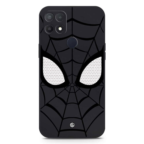 Cool Spider Design Soft Phone Case - Silica Gel Case - Black - Oppo A15