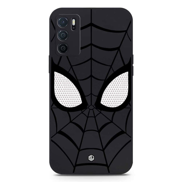 Cool Spider Design Soft Phone Case - Silica Gel Case - Black - Oppo A16