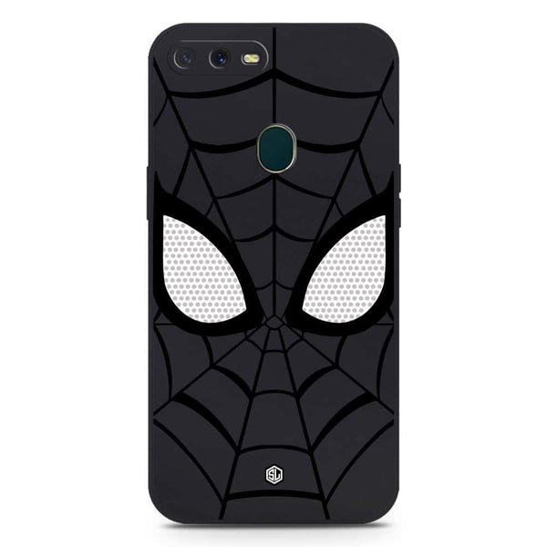 Cool Spider Design Soft Phone Case - Silica Gel Case - Black - Oppo A7