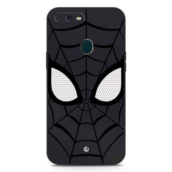 Cool Spider Design Soft Phone Case - Silica Gel Case - Black - Oppo A5s