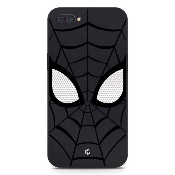 Cool Spider Design Soft Phone Case - Silica Gel Case - Black - Oppo A5