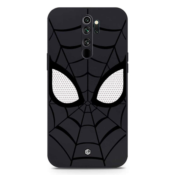 Cool Spider Design Soft Phone Case - Silica Gel Case - Black - Xiaomi Redmi Note 8 Pro
