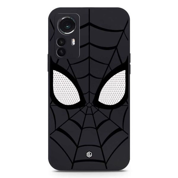 Cool Spider Design Soft Phone Case - Silica Gel Case - Black - Xiaomi 12S