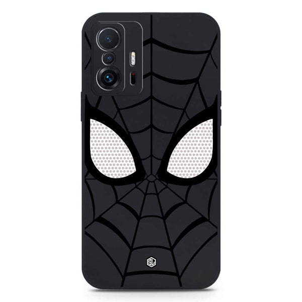 Cool Spider Design Soft Phone Case - Silica Gel Case - Black - Xiaomi 11T
