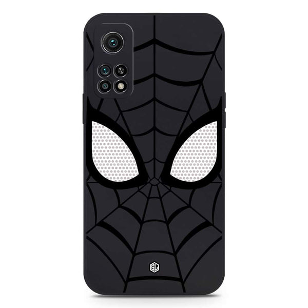 Cool Spider Design Soft Phone Case - Silica Gel Case - Black - Xiaomi Mi 10T
