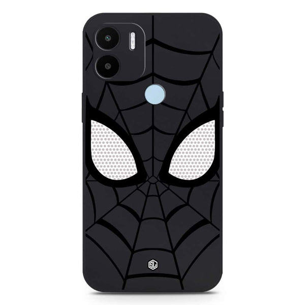 Cool Spider Design Soft Phone Case - Silica Gel Case - Black - Xiaomi Redmi A1 Plus