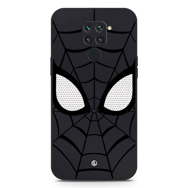 Cool Spider Design Soft Phone Case - Silica Gel Case - Black - Xiaomi Redmi 10X 4G