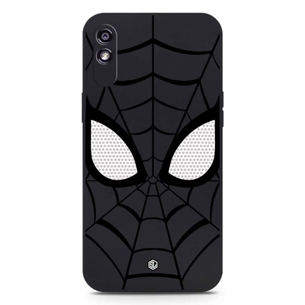 Cool Spider Design Soft Phone Case - Silica Gel Case - Black - Xiaomi Redmi 9A