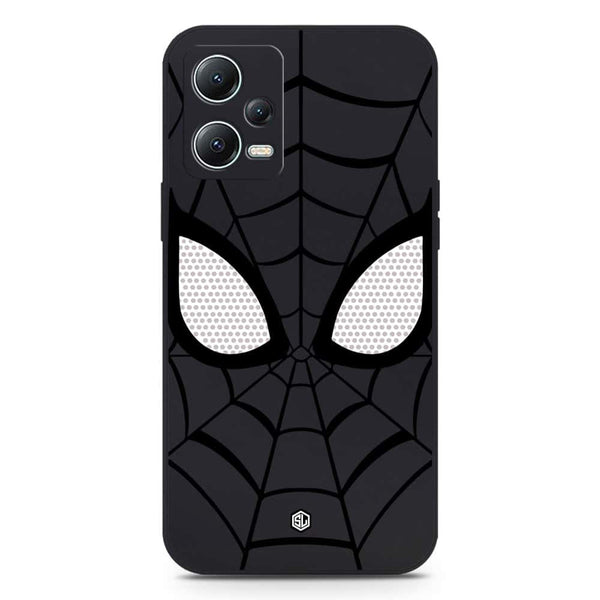 Cool Spider Design Soft Phone Case - Silica Gel Case - Black - Xiaomi Poco X5