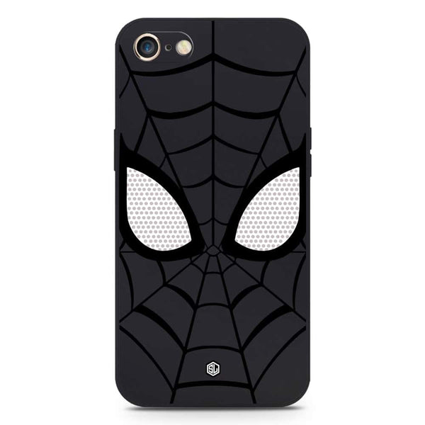 Cool Spider Design Soft Phone Case - Silica Gel Case - Black - iPhone SE 2022
