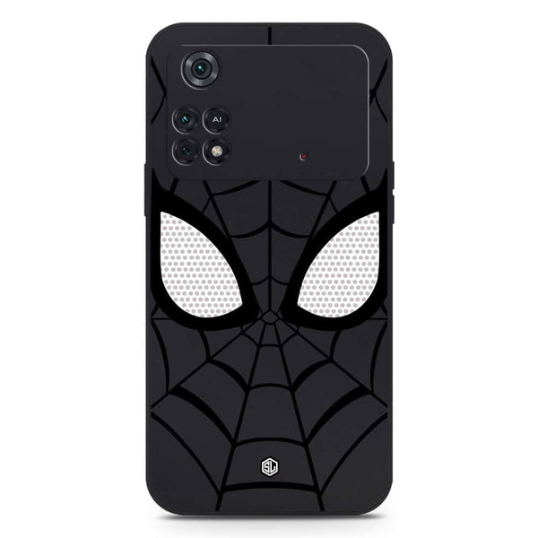 Cool Spider Design Soft Phone Case - Silica Gel Case - Black -  Xiaomi Poco M4 Pro 5G