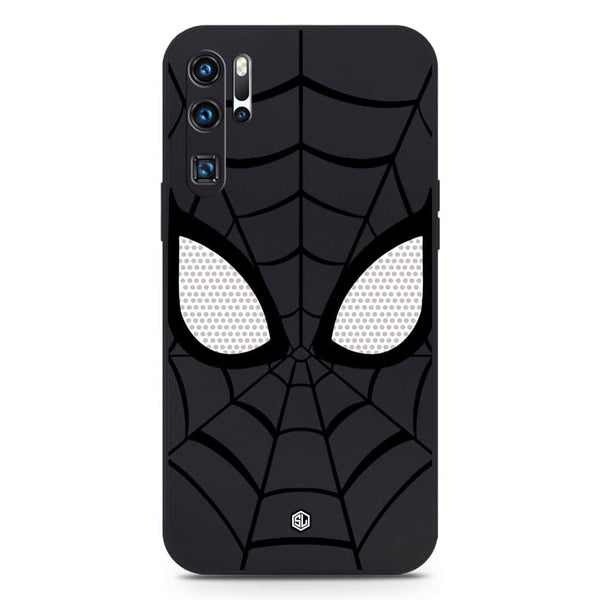 Cool Spider Design Soft Phone Case - Silica Gel Case - Black - Huawei P30 Pro