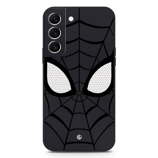 Cool Spider Design Soft Phone Case - Silica Gel Case - Black - Samsung Galaxy S22 5G