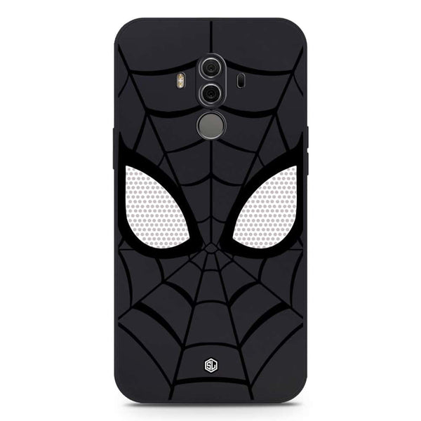 Cool Spider Design Soft Phone Case - Silica Gel Case - Black - Huawei Mate 10 Pro