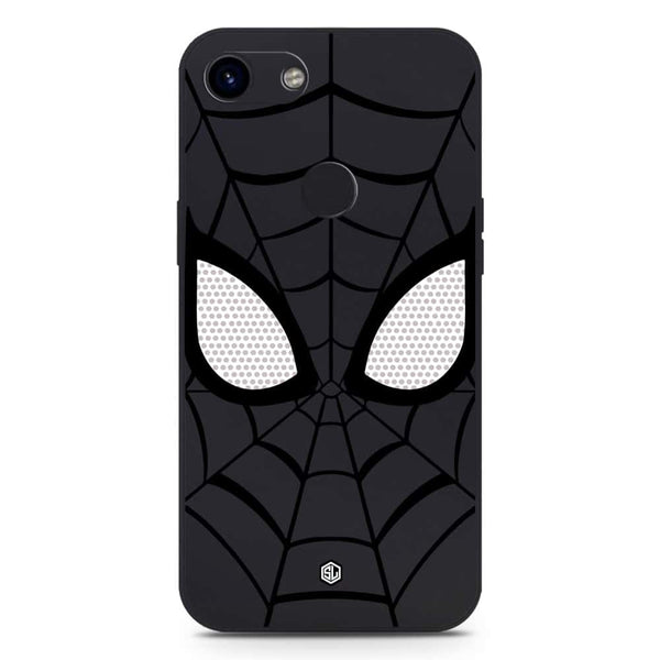 Cool Spider Design Soft Phone Case - Silica Gel Case - Black - Google Pixel 3a XL