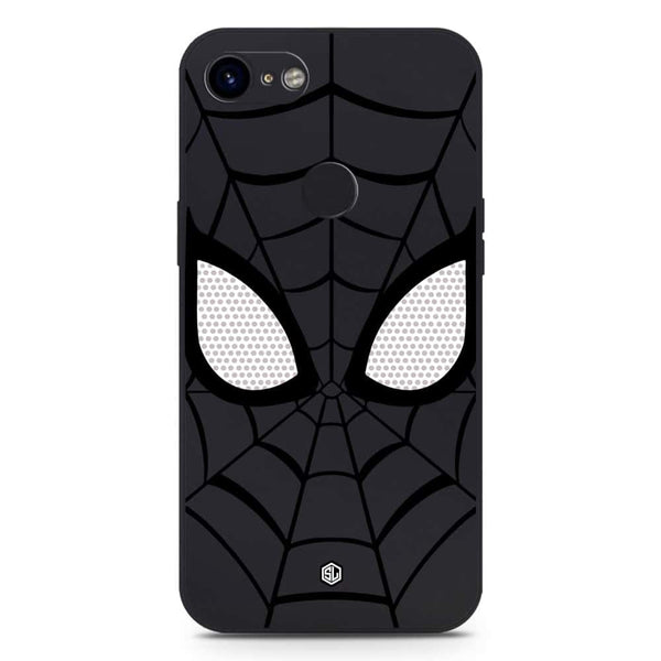 Cool Spider Design Soft Phone Case - Silica Gel Case - Black - Google Pixel 3 XL
