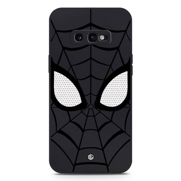 Cool Spider Design Soft Phone Case - Silica Gel Case - Black - Samsung Galaxy S10e