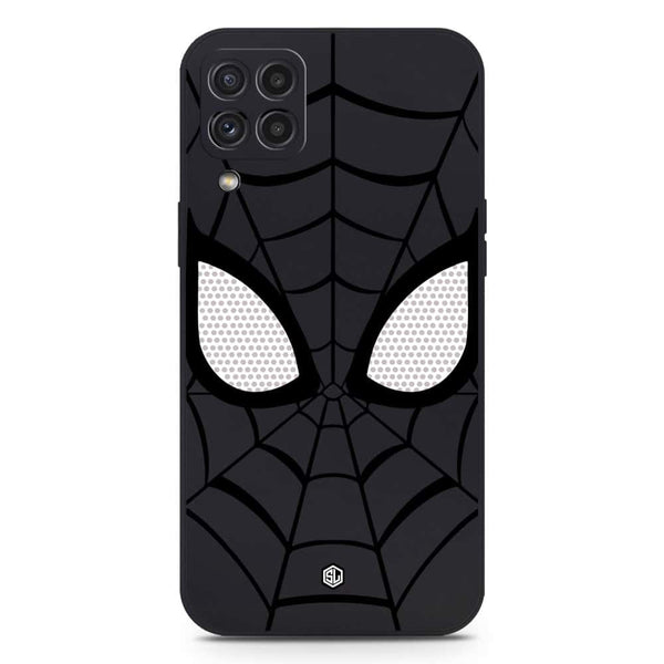 Cool Spider Design Soft Phone Case - Silica Gel Case - Black - Samsung Galaxy M32