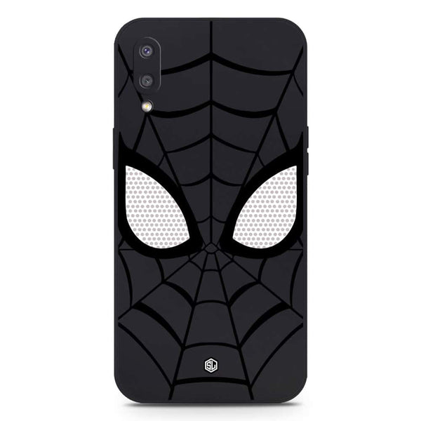 Cool Spider Design Soft Phone Case - Silica Gel Case - Black - Samsung Galaxy M02